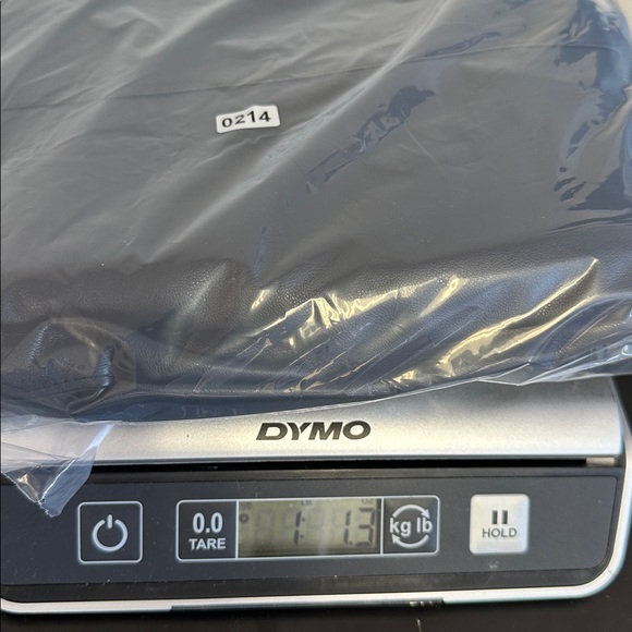 White House Black Market Black Vegan Leather Pants Size 4 E0214 - Picture 11 of 13